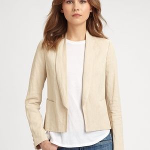 Vince Beige/Tan Linen Blazer